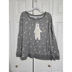 Secret treasures 2x women's gray sweater